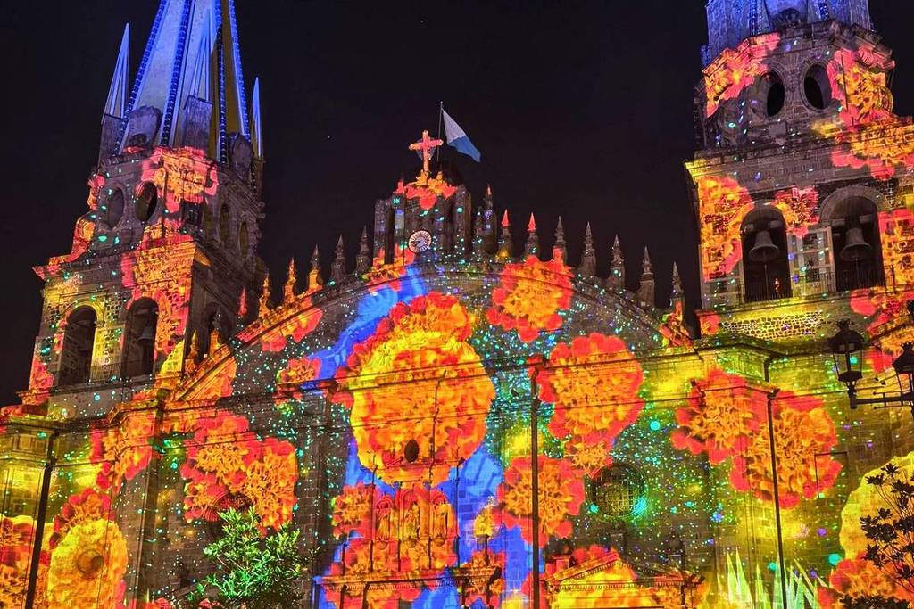Videomapping Día de Muertos Guadalajara