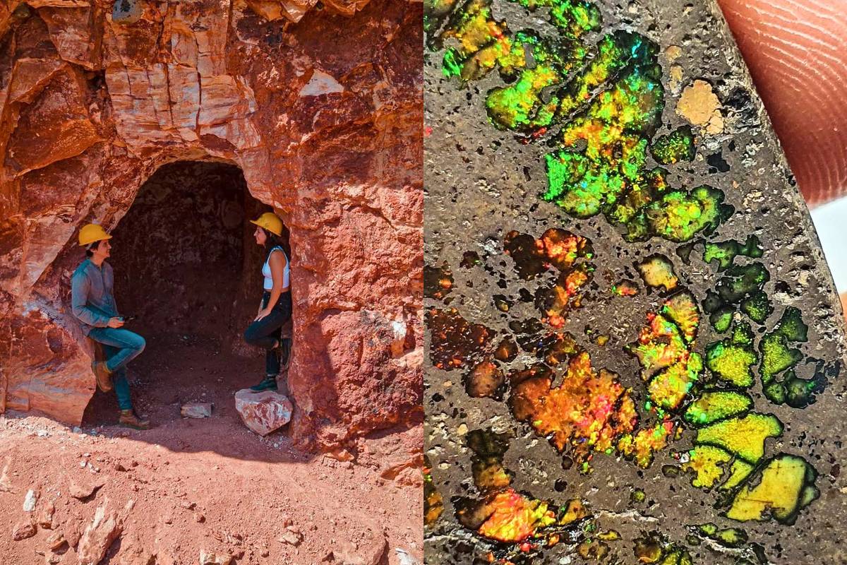 Mina de ópalo cerca de Guadalajara