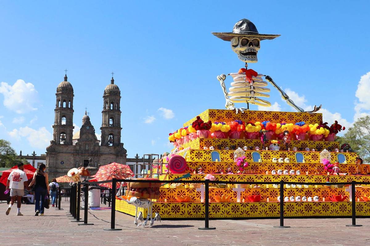 Decoración Día de Muertos Zapopan
