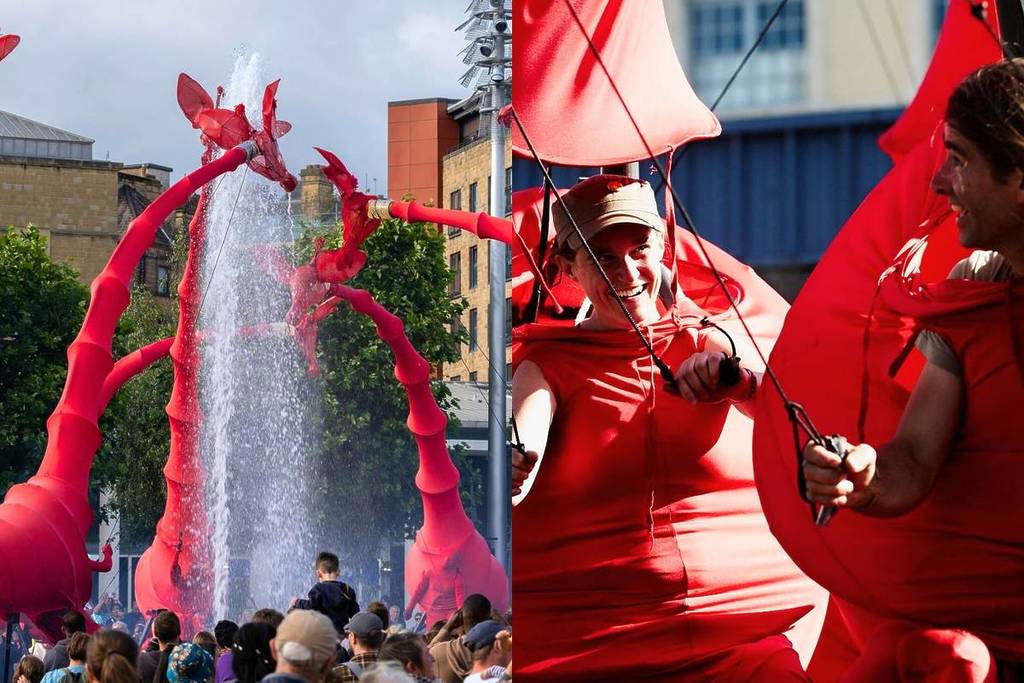 Desfile gratuito Les Girafes Guadalajara