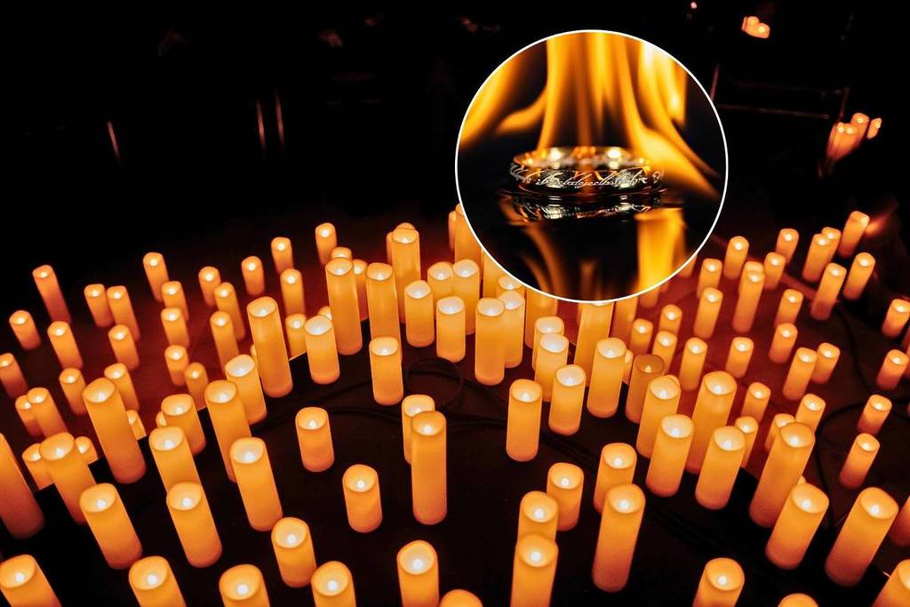 25 años señor de los anillos concierto candlelight