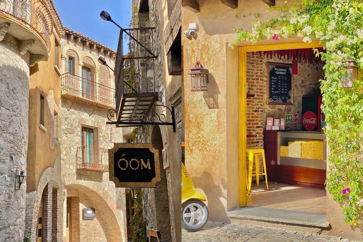 pueblo mágico artificial en Zona Andares al estilo Val’Quirico