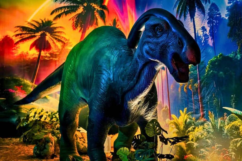exposición de dinosaurios gigantes en Guadalajara