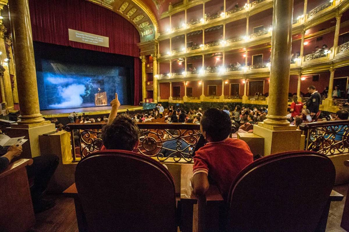 concierto especial para niñas y niños de la Orquesta Filarmónica de Jalisco