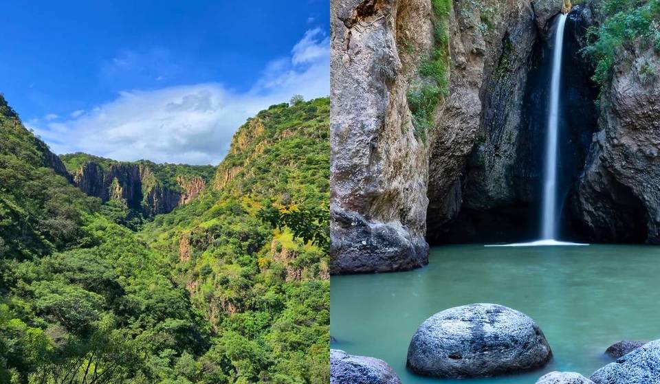 It looks like Chiapas but it’s in Zapopan: we tell you how to visit the emerald waterfalls of Huaxtla.