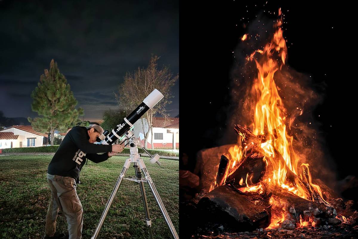 observación astronómica guiada cerca de Guadalajara