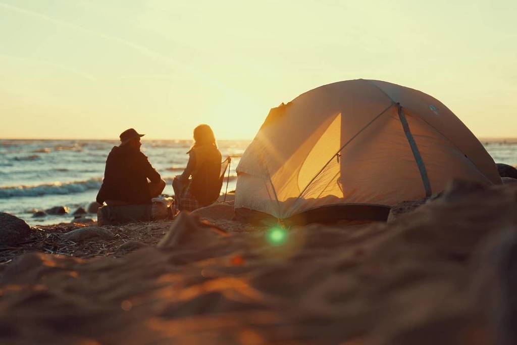 playas acampar cerca guadalajara