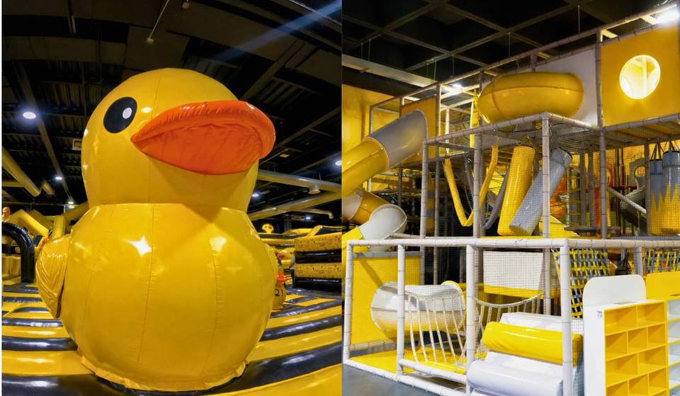 The famous Inflalandia Quack amusement park arrives in Guadalajara at La Perla Shopping Center
