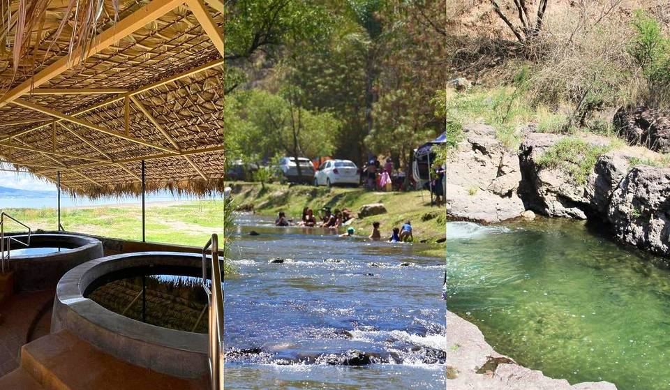 Los 5 lugares para nadar en aguas termales cerca de Guadalajara