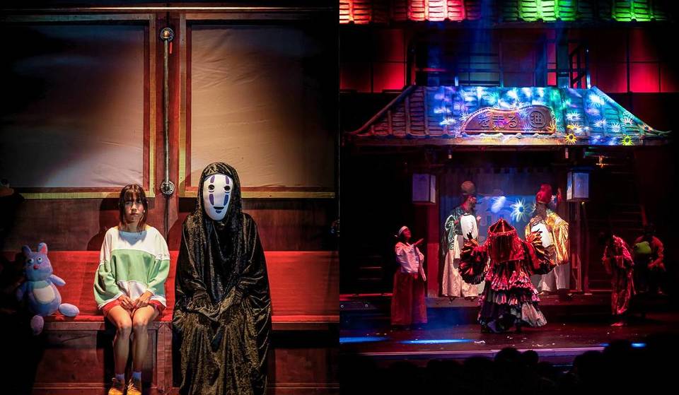 The story of *Spirited Away* comes to the theater in Guadalajara with more than 40 actors on stage