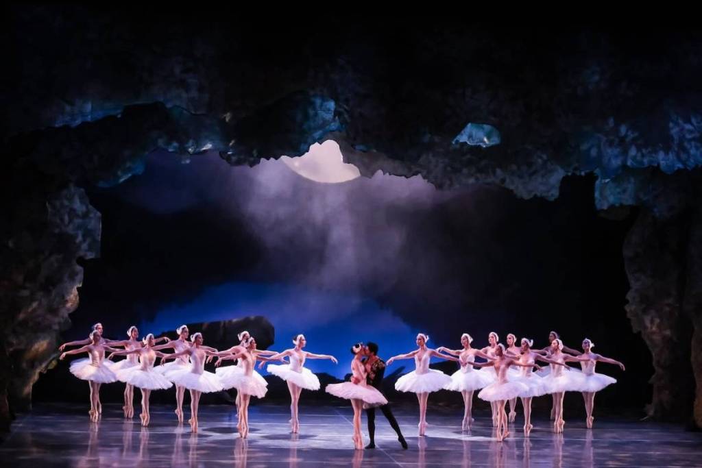el lago de los cisnes del ballet de jalisco