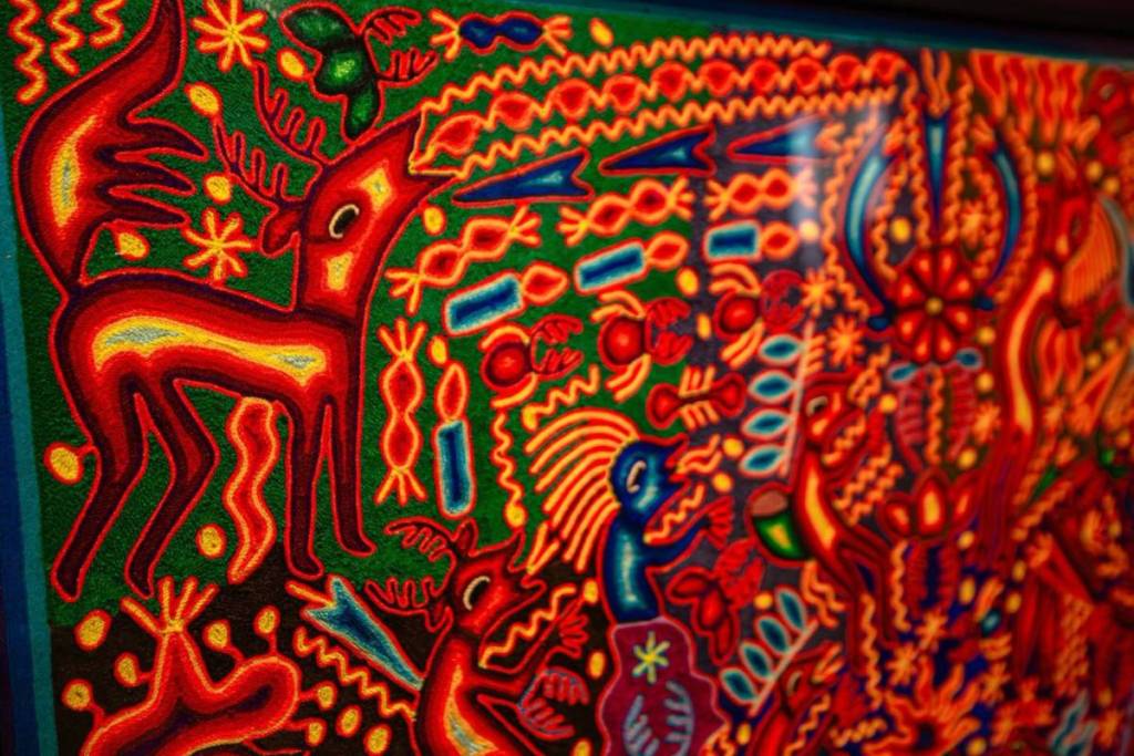 Wixárika art exhibition at MUSA