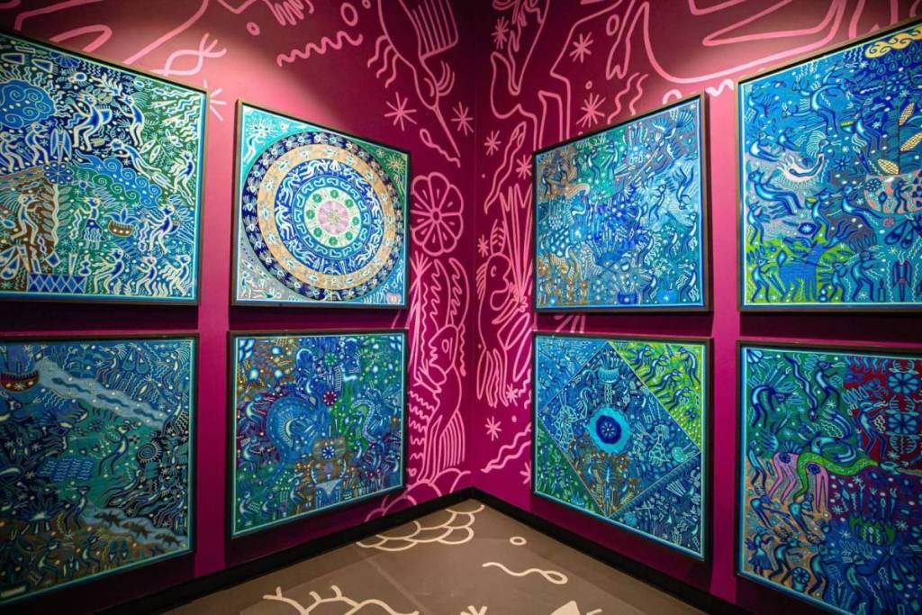 Wixárika art exhibition at MUSA