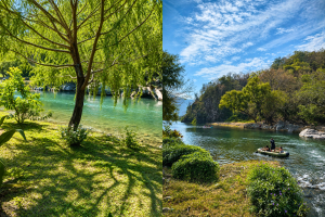 Pozas, naturaleza y agua cristalina para acampar, hacer kayak y más a tres horas de Guadalajara
