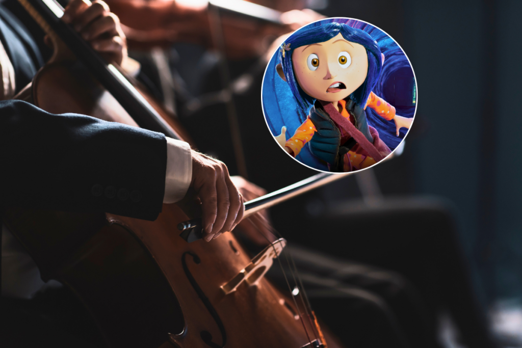 Coraline con orquesta en vivo