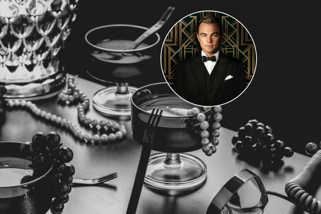 The Great Gatsby-themed dinner