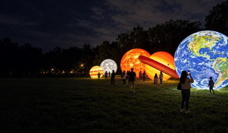 Una exposición monumental del sistema solar llegará a Mazamitla en noviembre con ASTROS
