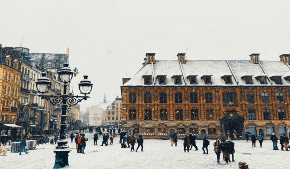 Lille a revêtu son manteau blanc : vos plus beaux clichés !