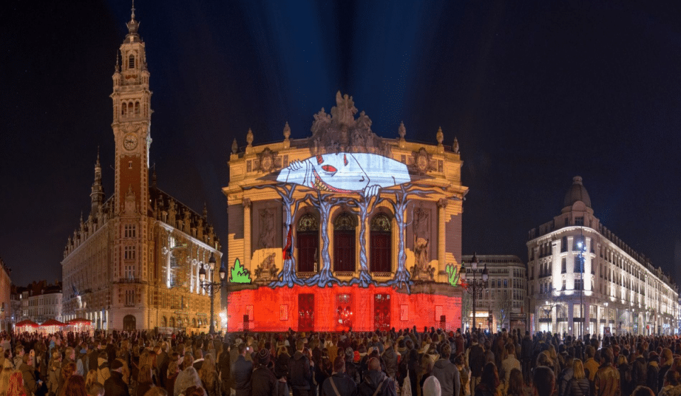 En mars, le Video Mapping Festival illuminera les monuments incontournables de Lille !