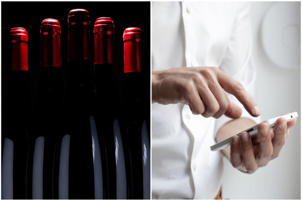 L’application Vinidaily vous fait matcher avec des bouteilles de vin !