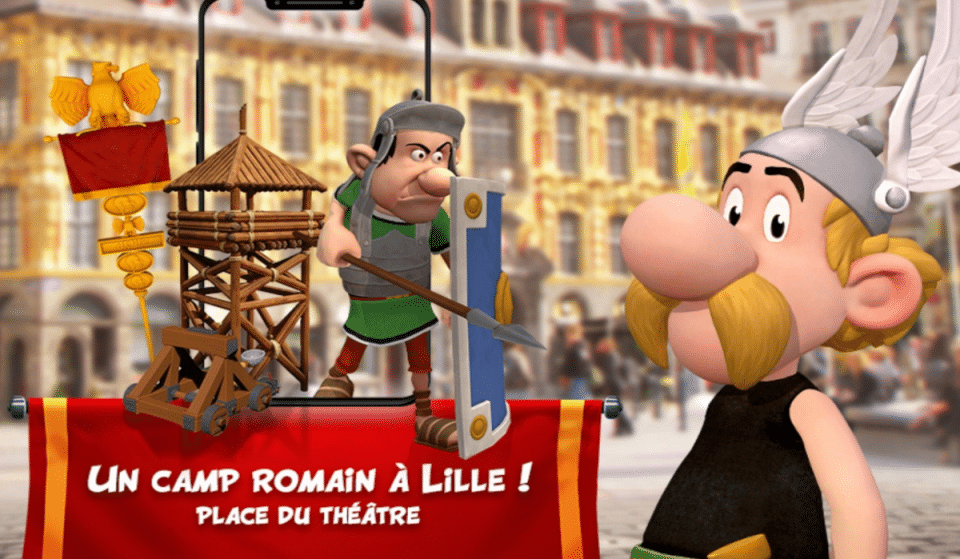 Capturez les personnages d&rsquo;Astérix dans un jeu en réalité augmentée à Lille !