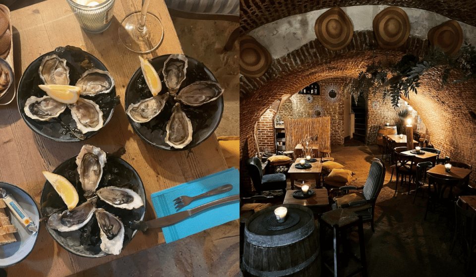 Une plage éphémère avec bar à huîtres s&rsquo;est installée au Glaz, la cantine bretonne du Vieux-Lille !