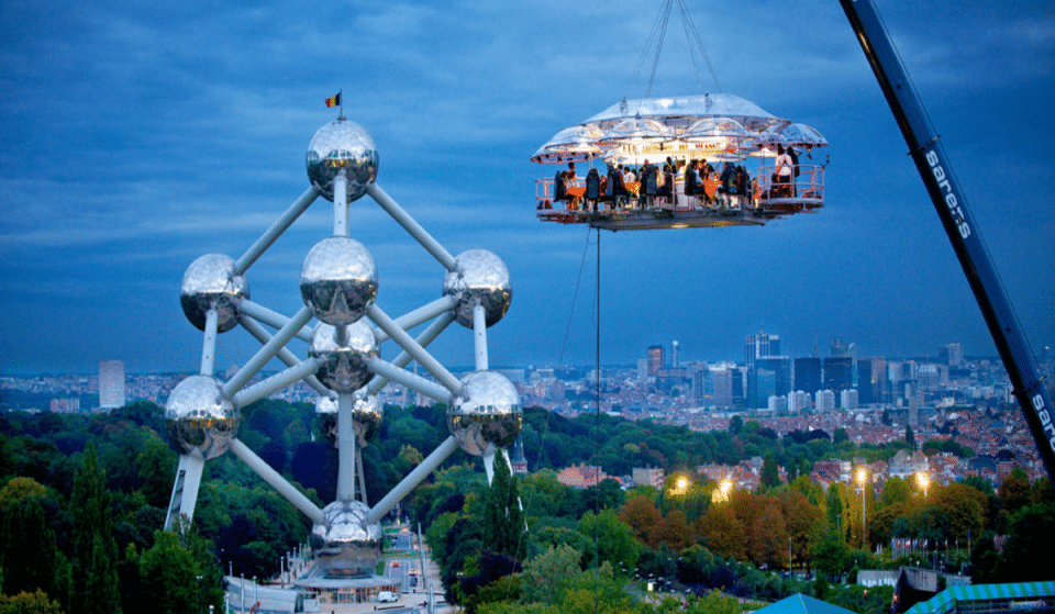 Dinner in the Sky : vivez un repas pas comme les autres suspendu dans le ciel à 1h30 de Lille !
