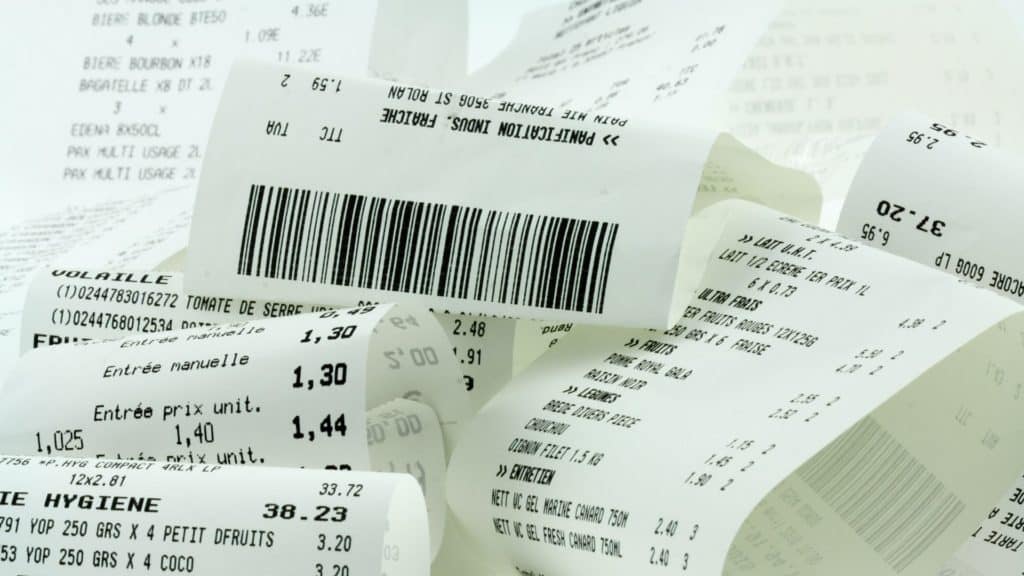 En 2023, c&rsquo;est la fin des tickets de caisse en papier imprimés en France !
