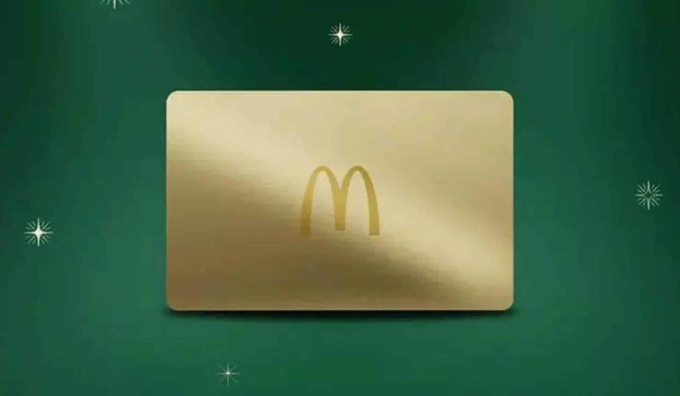 McDonald&rsquo;s lance sa carte Gold pour y manger gratuitement à vie !