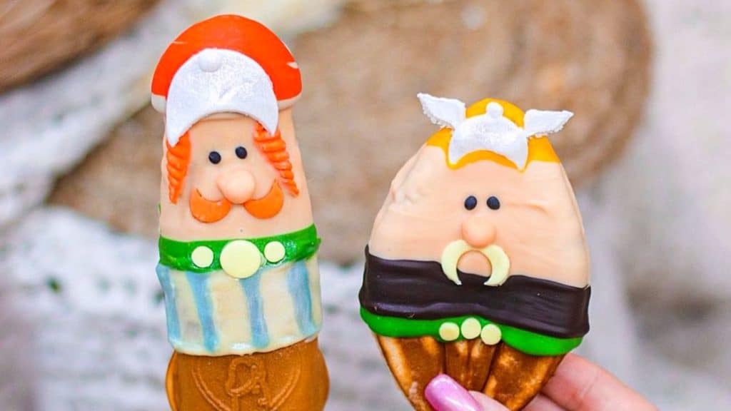 La Quequetterie dévoile des gaufres coquines à l&rsquo;effigie d&rsquo;Astérix et Obélix