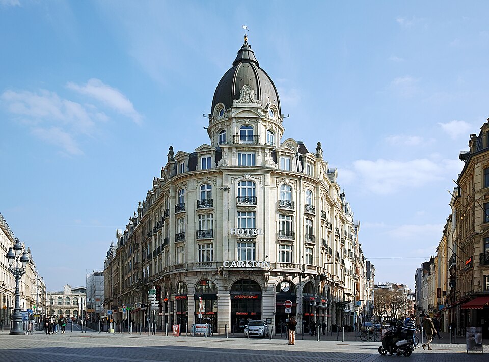 Hôtel Carlton vue de l'extérieur