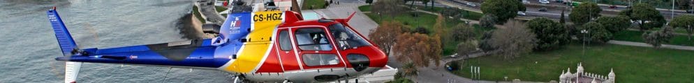 voo de helicóptero em lisboa