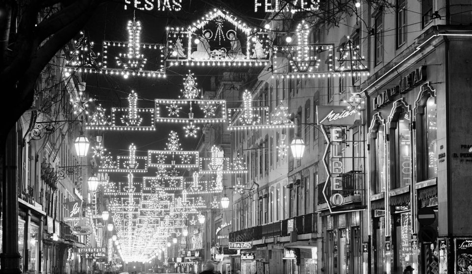 Uma viagem no tempo às luzes de Natal em Lisboa, com fotografias desde 1958