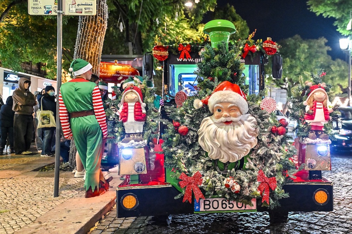 natal na baixa, comboio de natal