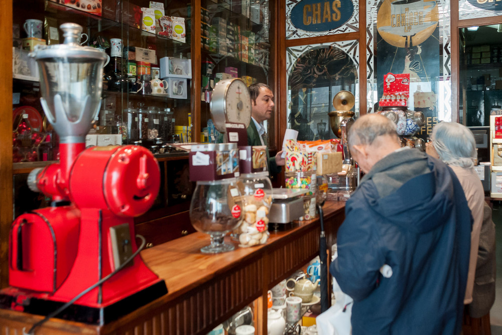 loja de chás A Carioca
