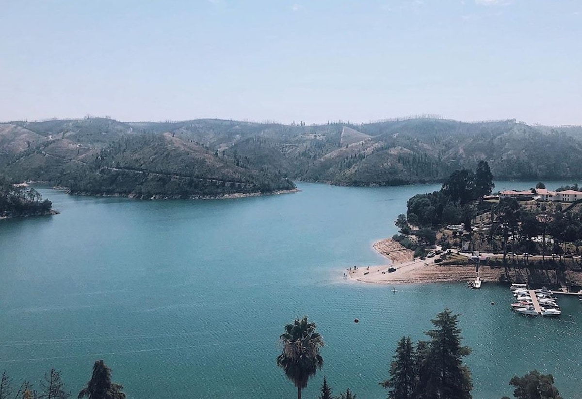 Lago Azul em Ferreira do Zêzere