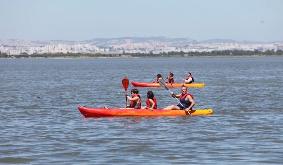Município da Moita incentiva à prática de canoagem