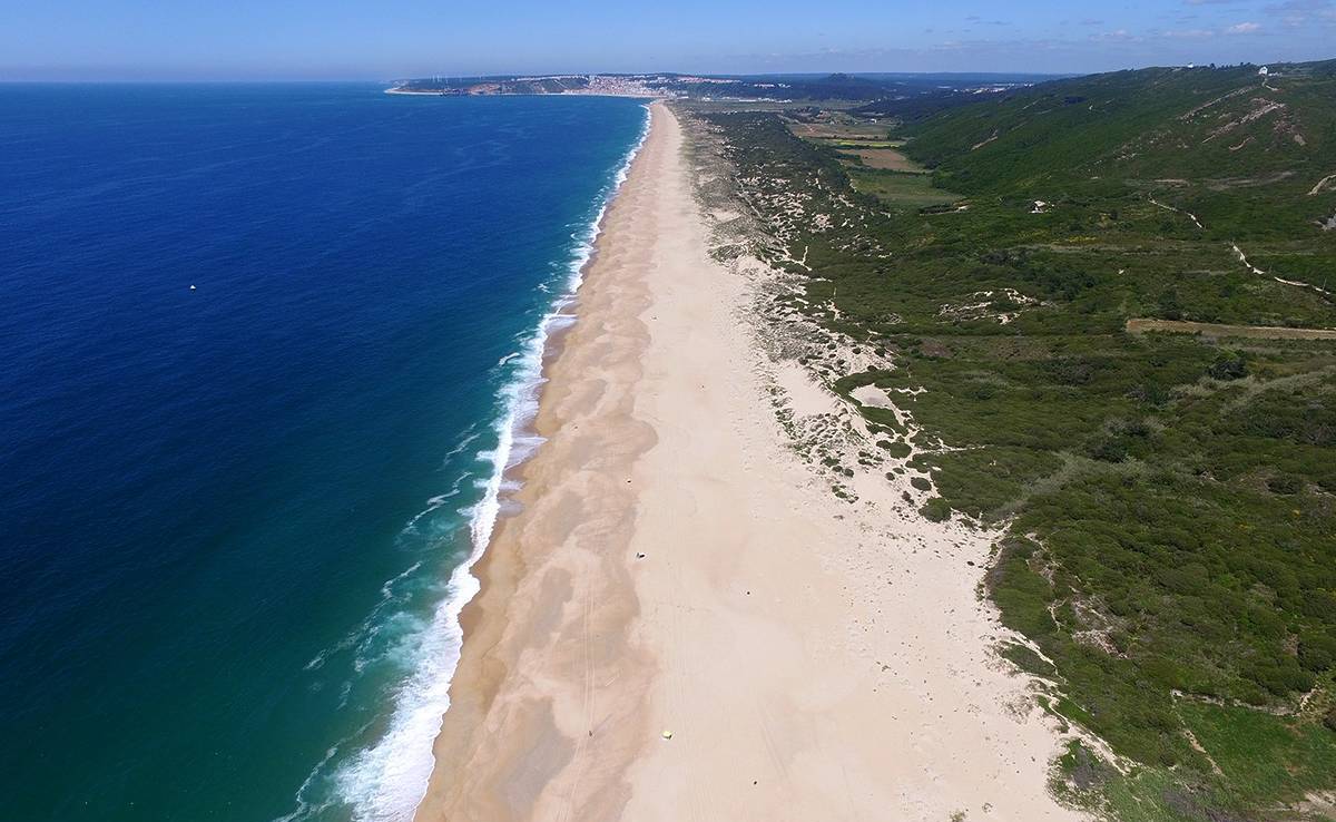 praia do salgado, na nazaré, praias de nudismo
