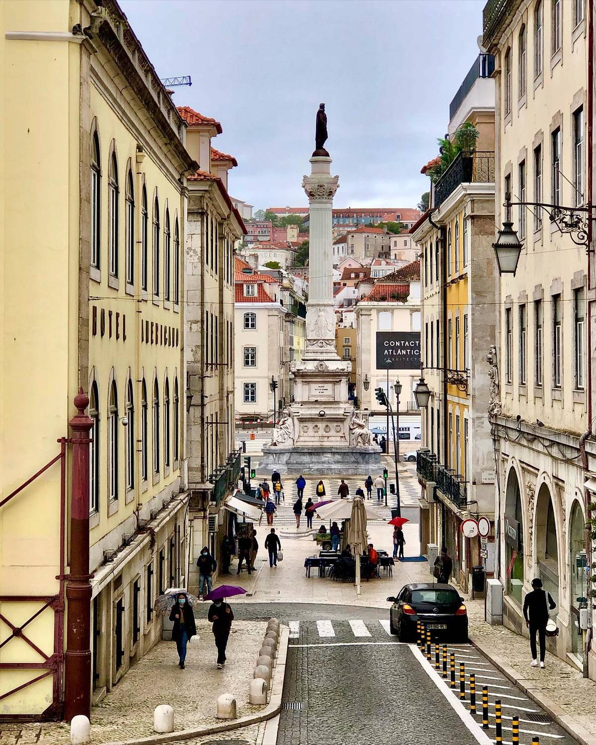 outono nas ruas de lisboa