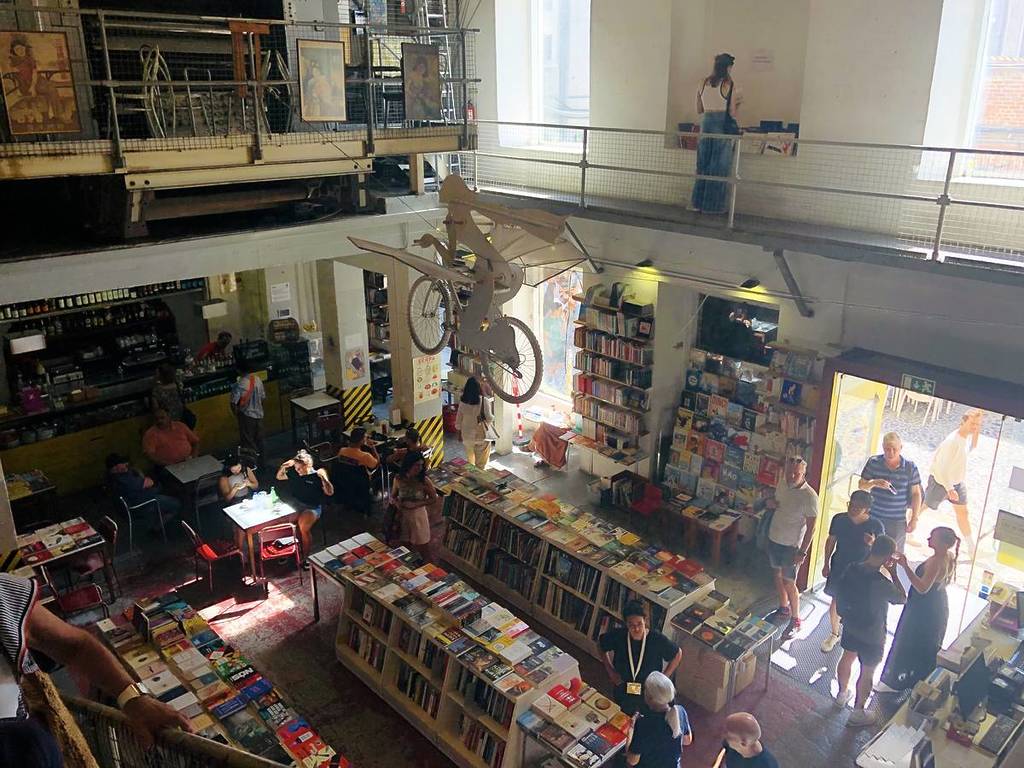 librairie « ler devagar » à la LX Factory