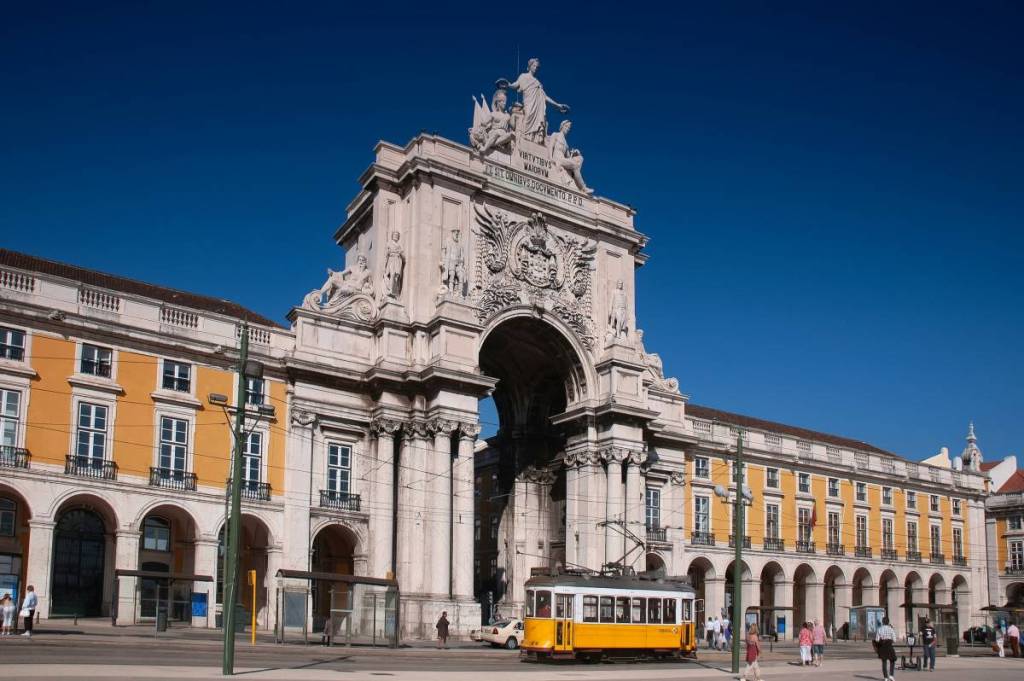 Praça do Comércio, Arco da Rua Augusta, week-end à Lisbonne