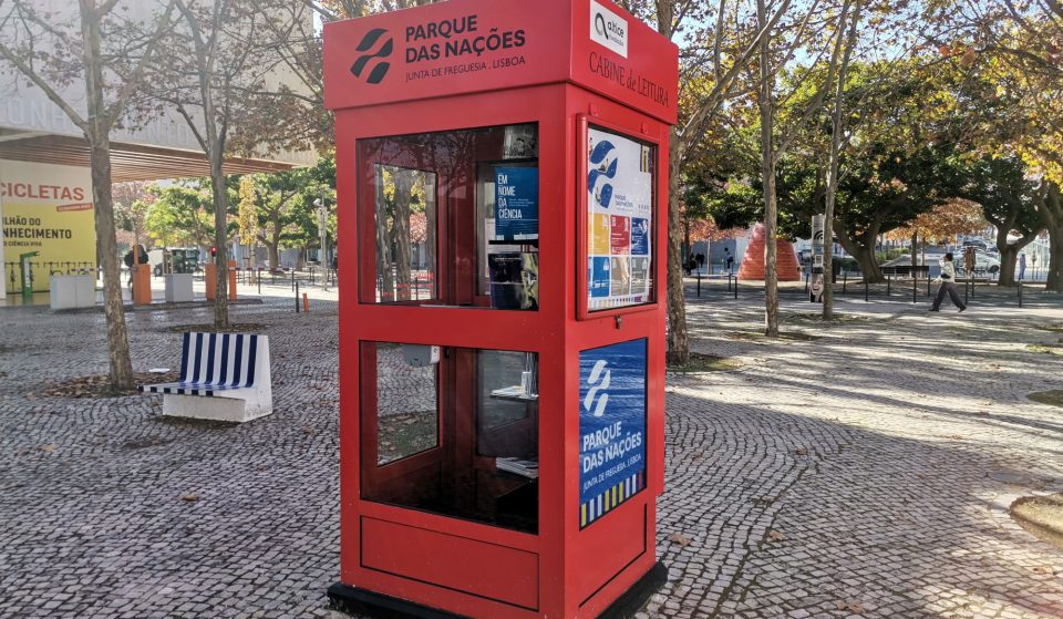 As cabines de leitura regressam ao Parque das Nações