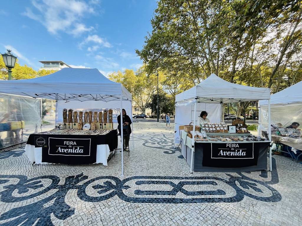 Christmas Market on Avenida da Liberdade