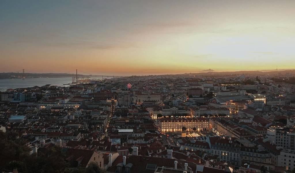 aire métropolitaine de lisbonne, lisbonne vue d'en haut
