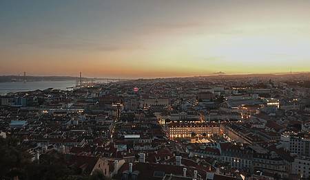àrea metropolitana de lisboa, lisboa vista de cima