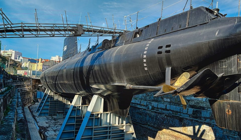 Submarino Barracuda: há um ano a receber visitantes