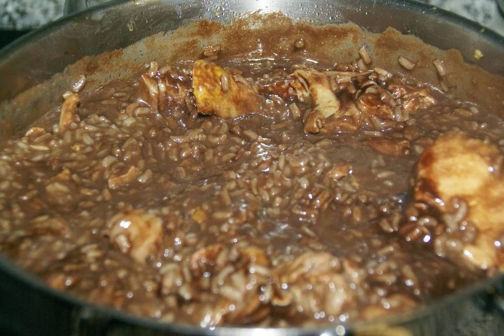 Riso alla cabidela alla Tasca do Tretas