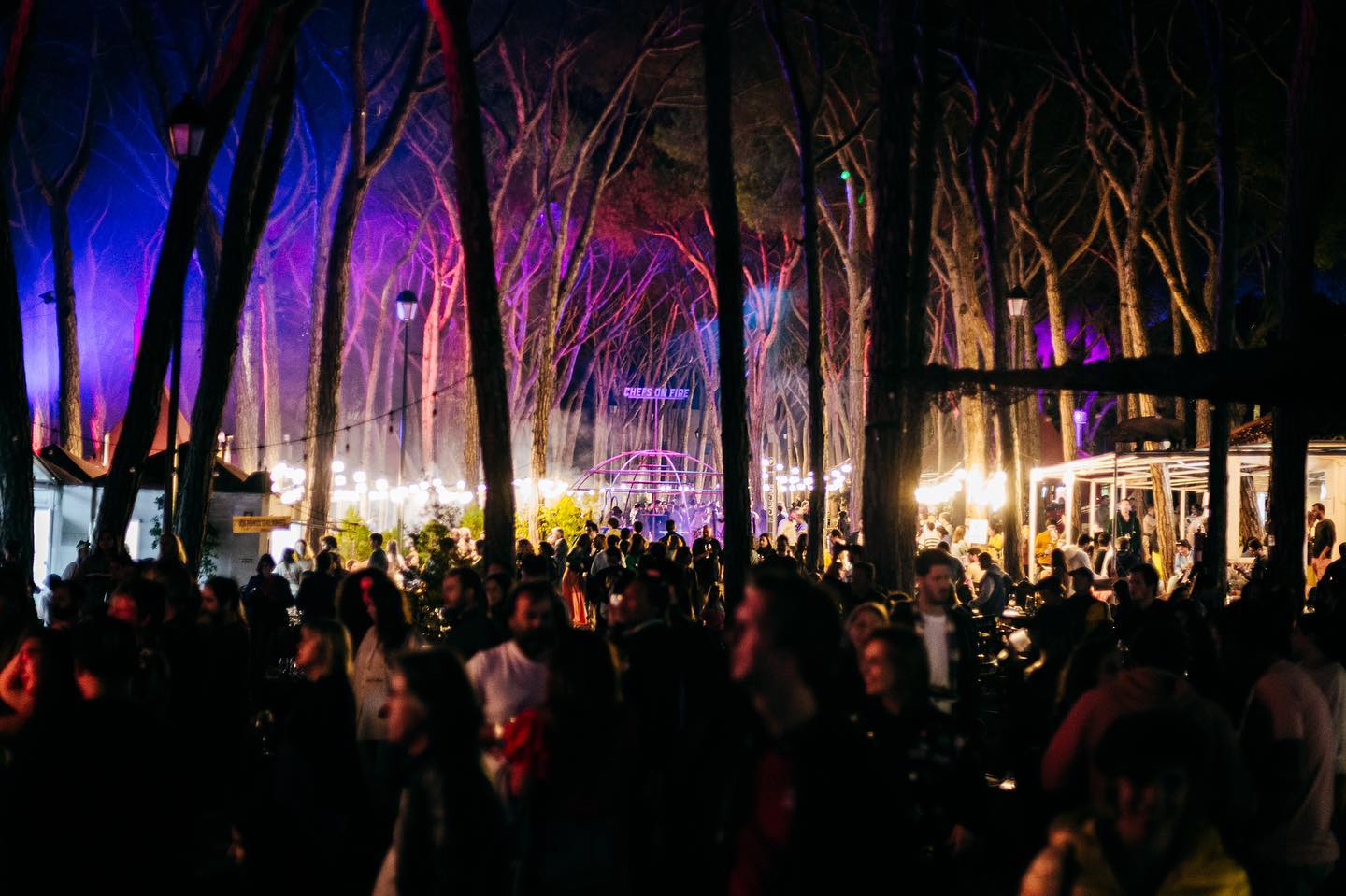 recinto do Chefs on Fire