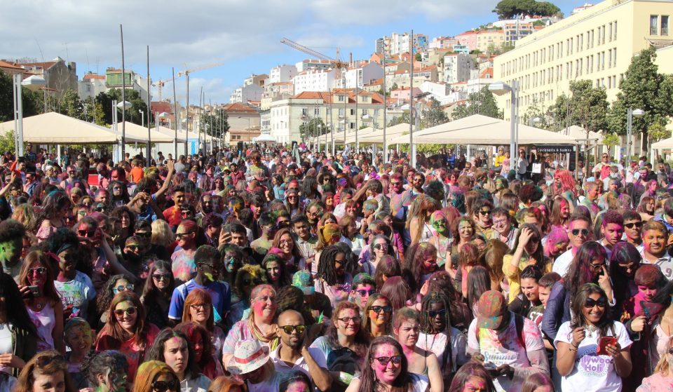 Lisboa volta a receber festa das cores Bollywood Holi