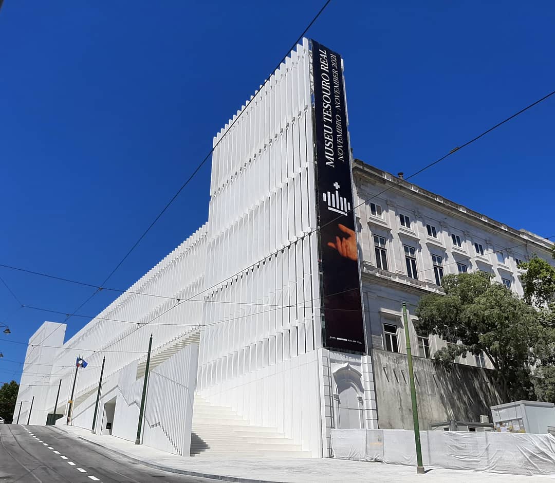 exterior do Museu do Tesouro Real